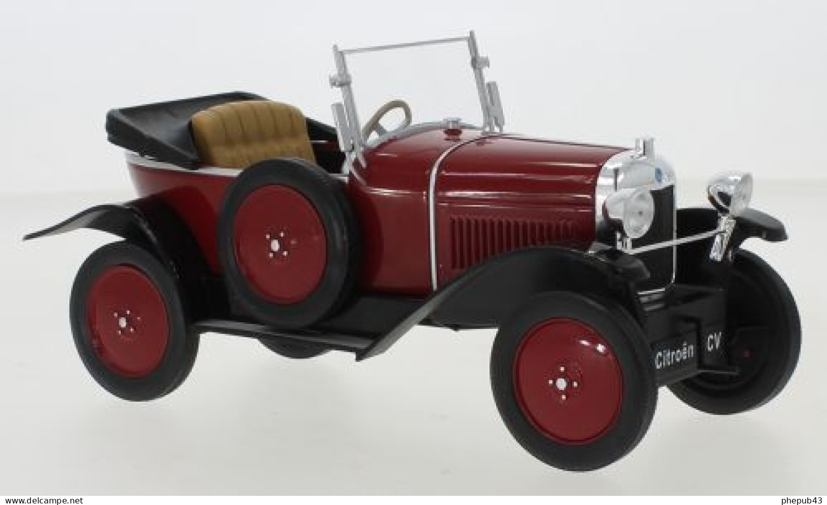 Citroën 5 CV - 1922 - Dark Red - Model Car Group (1:18) - Sonstige & Ohne Zuordnung