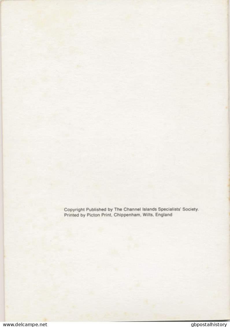 GB Channel Islands Specialists' Society Volume 3 No. 2 1980, 28p., The Post Office In Sark (13 Pages), Bradshaw Advice C - Philatélie Et Histoire Postale