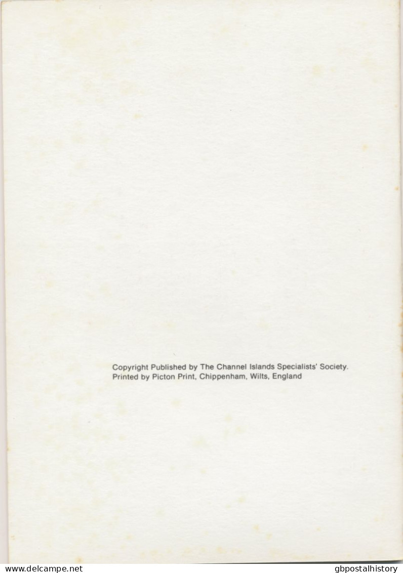 GB Channel Islands Specialists' Society Volume 3 No. 2 1980, 28p., The Post Office In Sark (13 Pages), Bradshaw Advice C - Filatelia E Historia De Correos