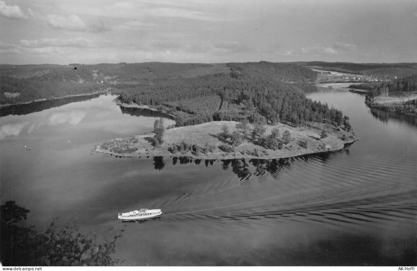 Am Stausee Der Bleiloch-Saaletalsperre, Rundblick Vom Heinrichstein Ngl (1855) - Ebersdorf