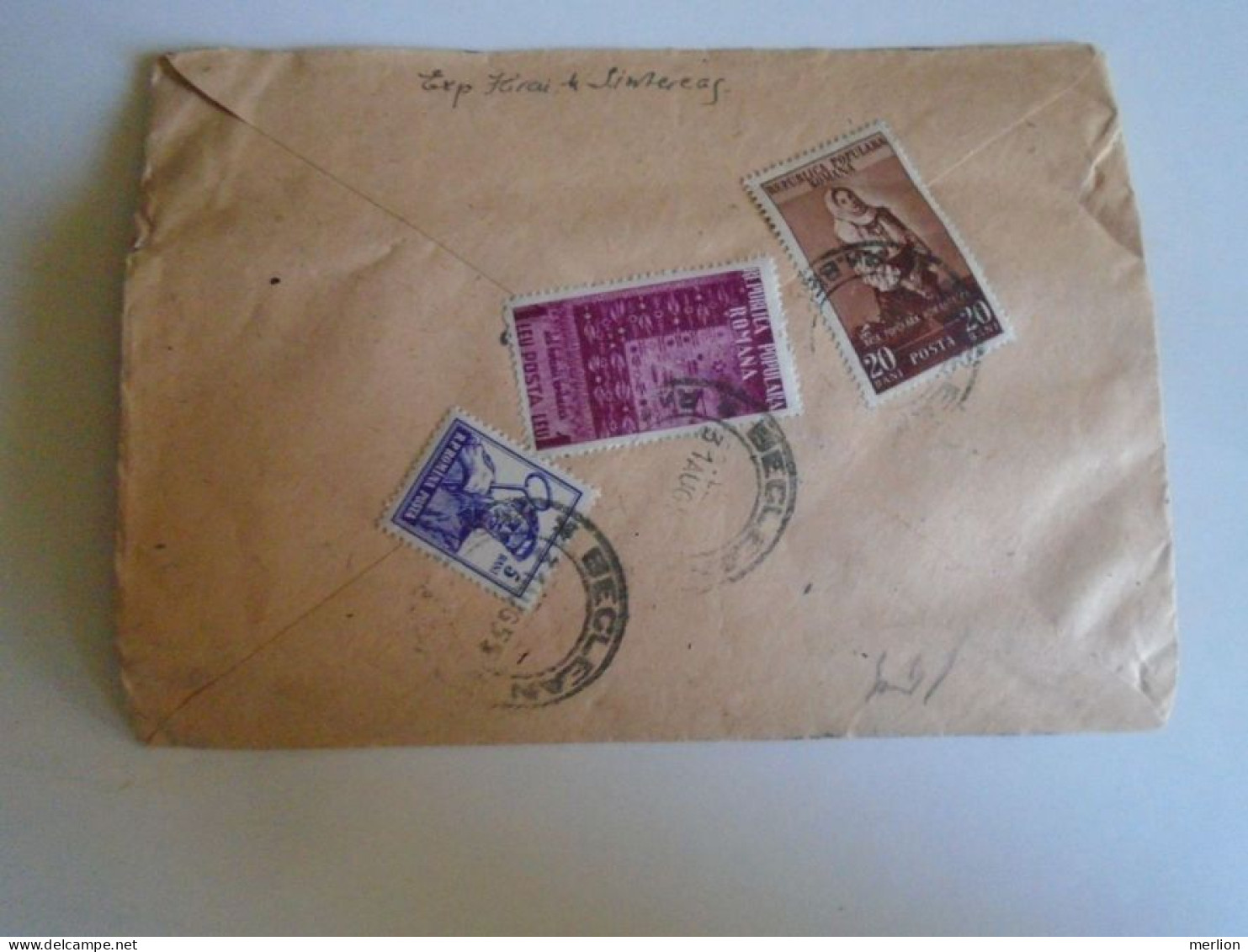 ZA490.16  ROMANIA   Registered Expres  Cover - 1955  Beclean -   To Orosz István  Járay István Orvos   Tirgu Secuiesc - Storia Postale