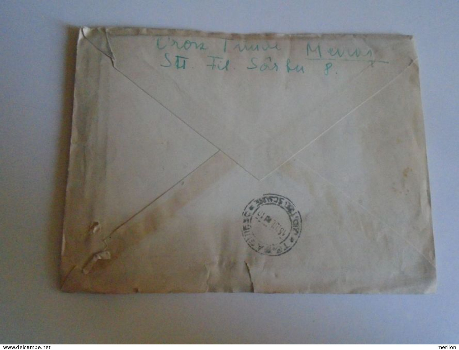 ZA490.18   ROMANIA  Registered Expres   Cover - 1950  Medias -   To Orosz István  Dentist  Targu Sacuesc - Lettres & Documents