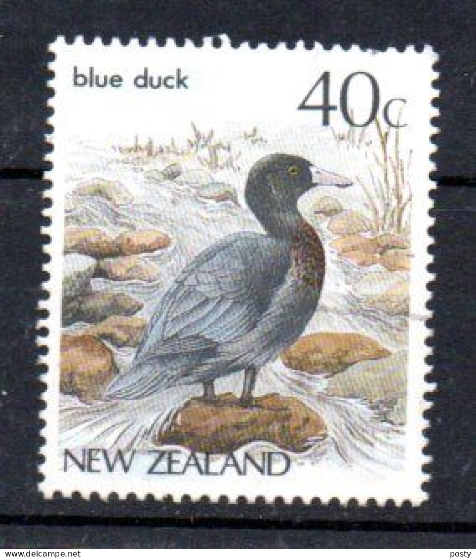 NOUVELLE-ZELANDE - 1985 - CANARDS - DUCKS - OISEAUX - BIRDS - BLUE DUCK - 40ç - - Ungebraucht