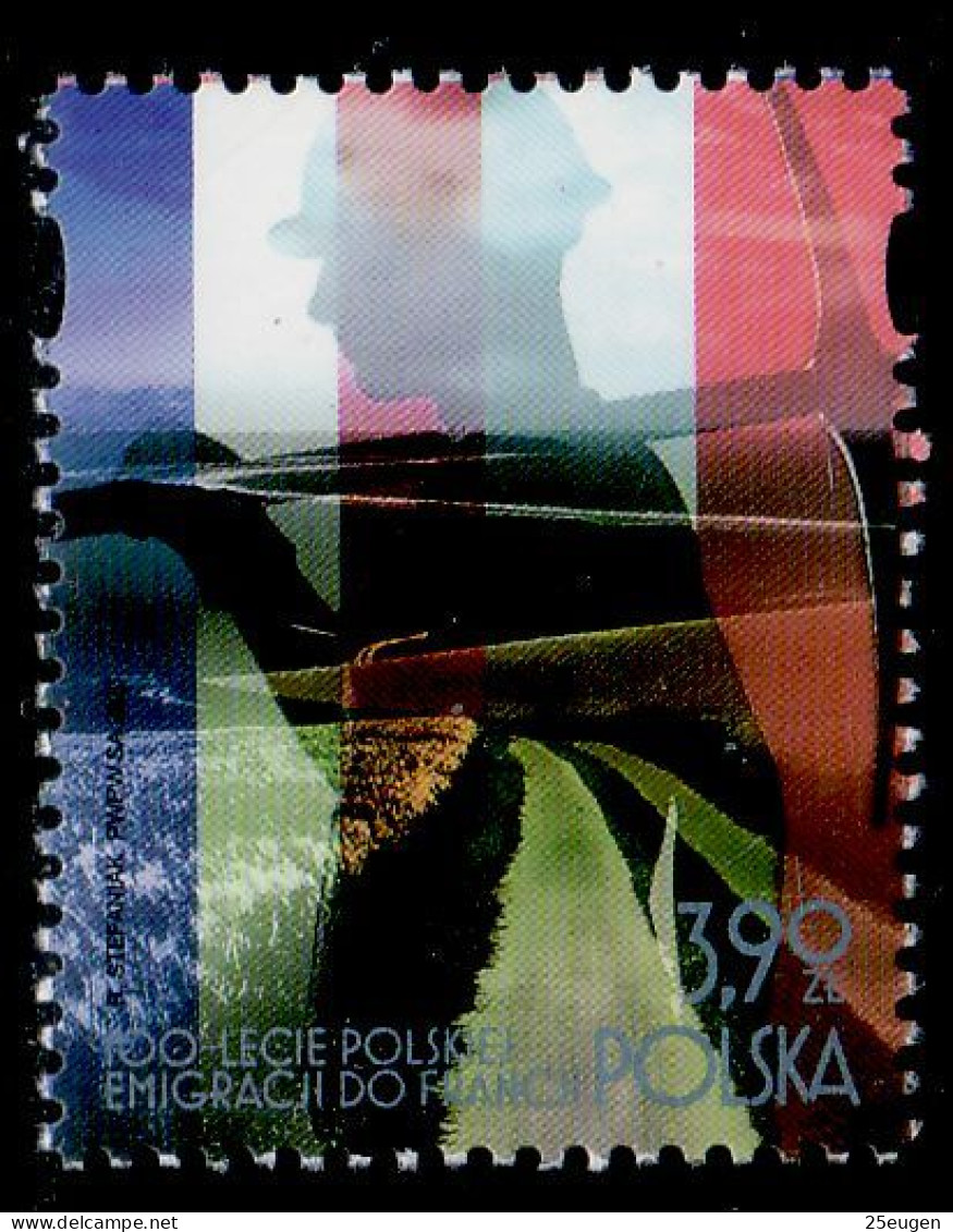 POLAND 2023  POLISH EMIGRATION TO FRANCE  MNH - Unused Stamps