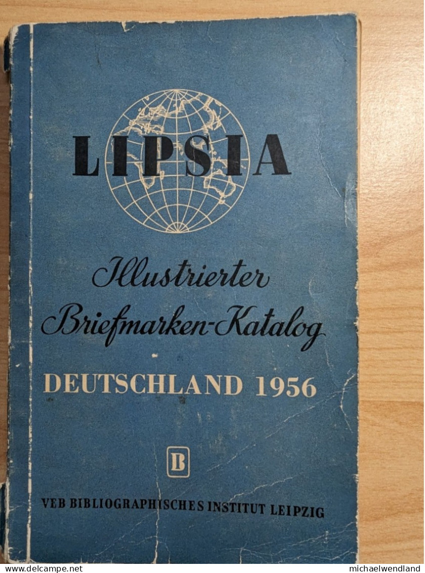 Illustrierter Briefmarken-Katalog Deutschland 1956 - Germany
