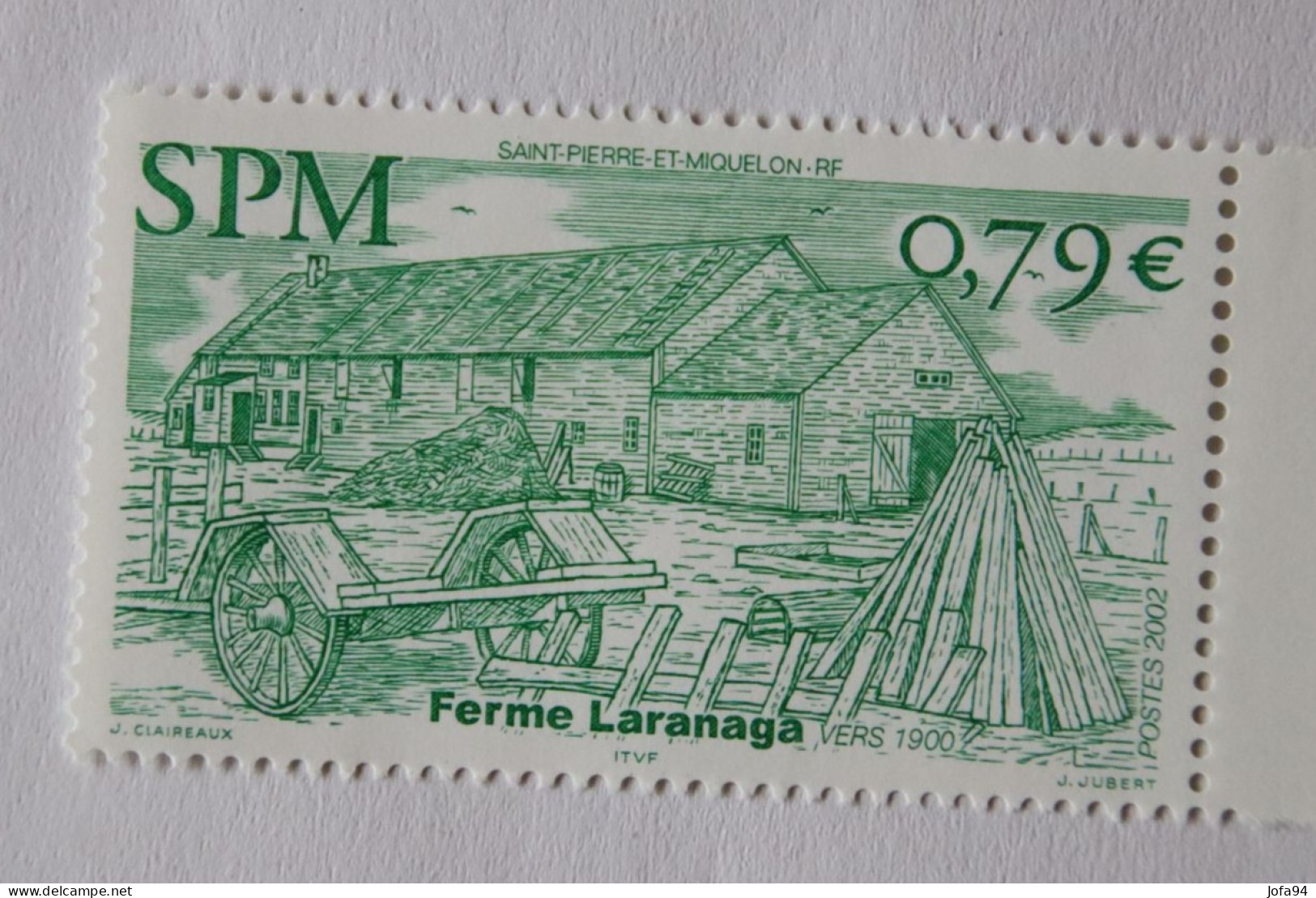 SPM 2002  Ferme Laranaga   YT 776  Neuf - Unused Stamps