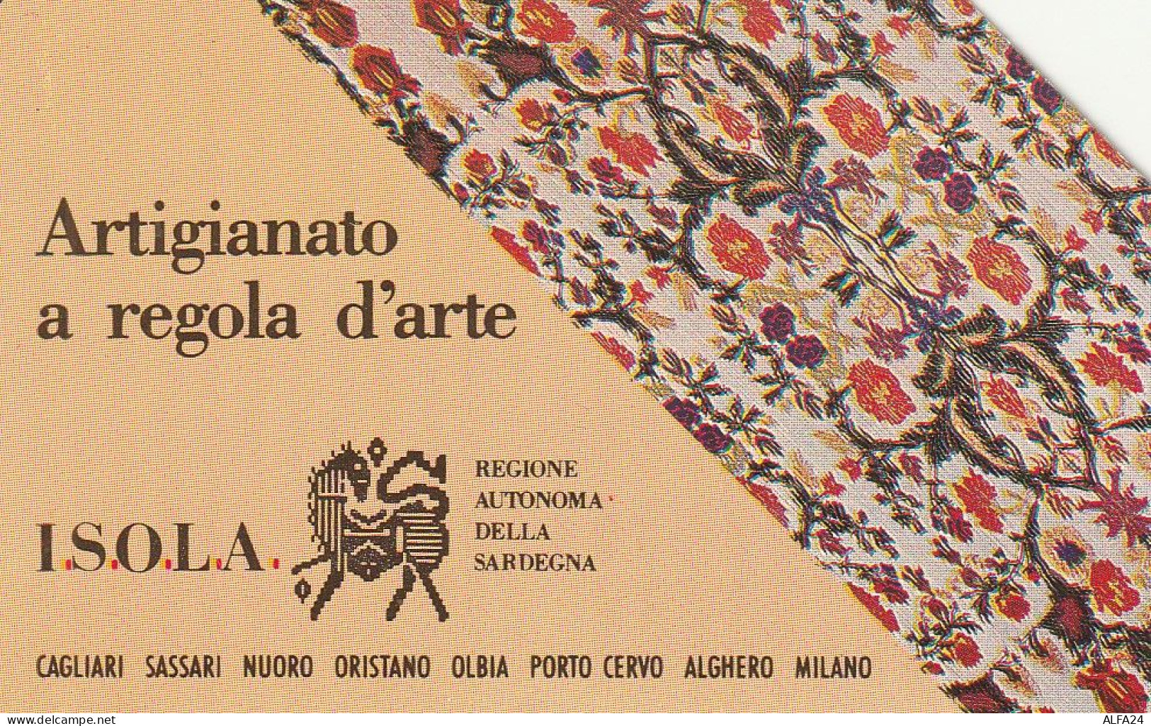 SCHEDA TELEFONICA USATA 132 ISOLA  (039 U - Public Special Or Commemorative