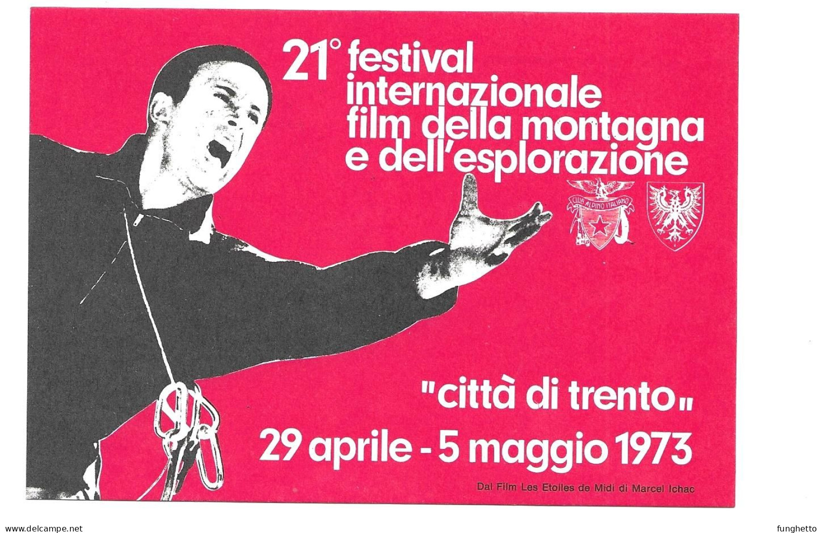 Set 4 Cartoline Con Annullo Speciale TRENTO FILM FESTIVAL MONTAGNA 1973-1984-1988-1991 - Bergsteigen