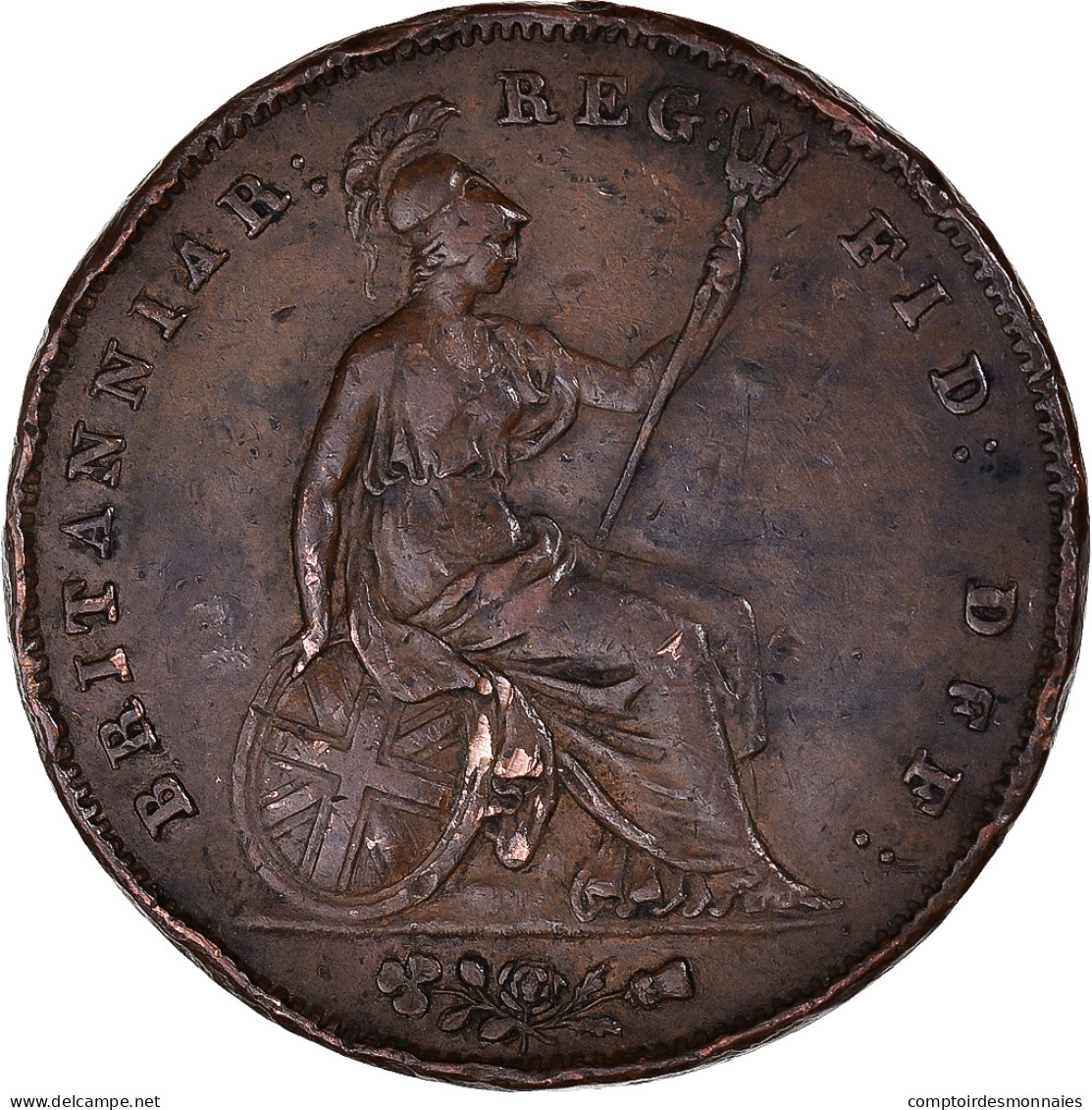 Grande-Bretagne, Penny, 1844 - D. 1 Penny