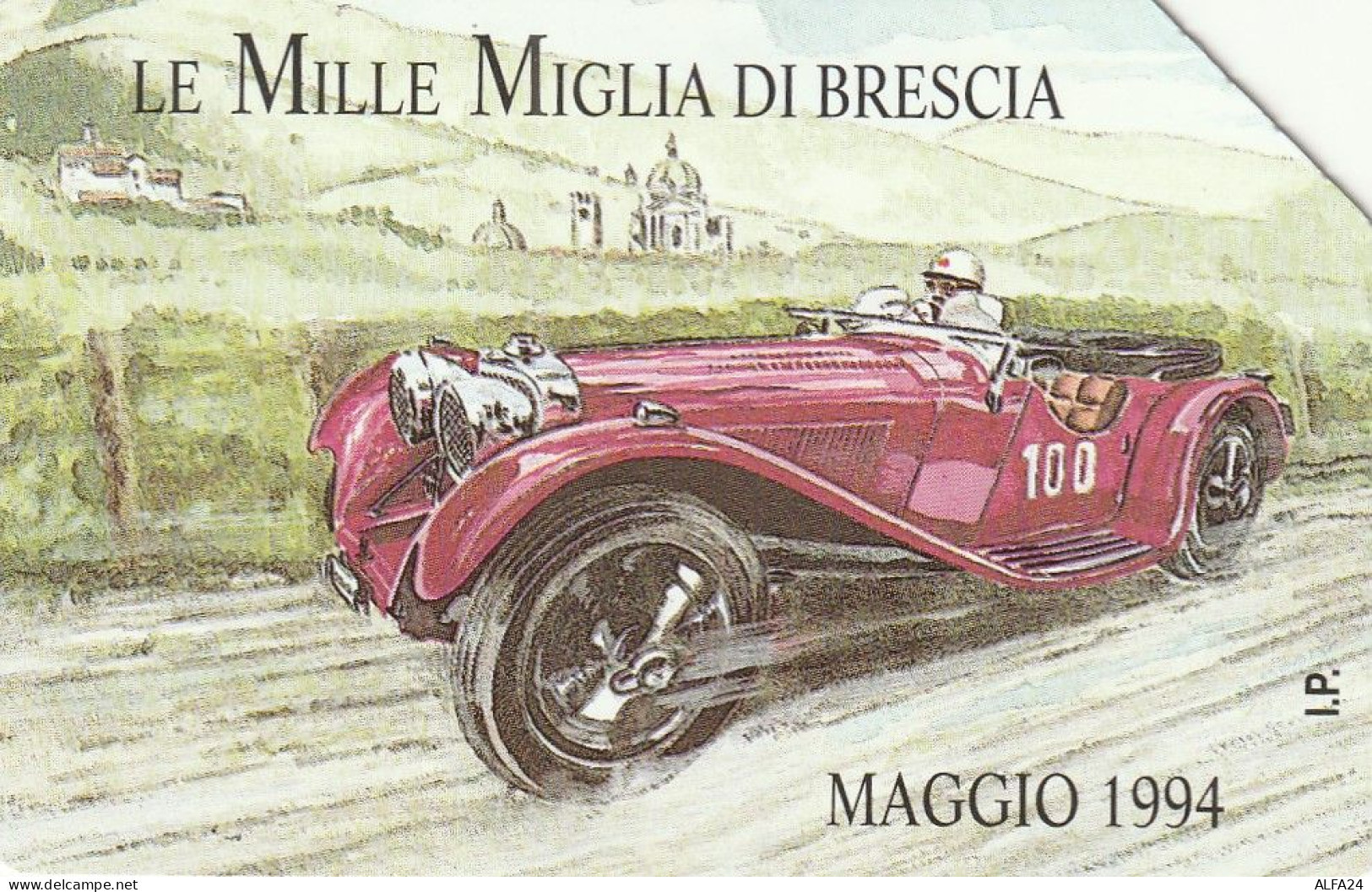 SCHEDA TELEFONICA USATA PRP 178 MILLE MIGLIA 94 - Private-Omaggi