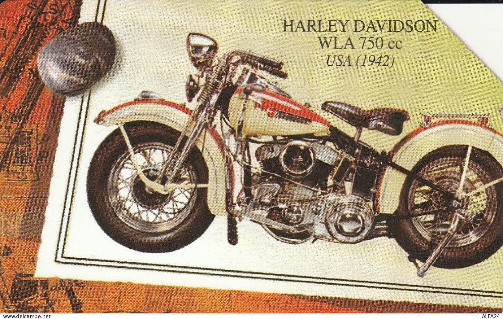 SCHEDA TELEFONICA USATA 1143 MOTO HARLES DAVIDSON - Pubbliche Speciali O Commemorative