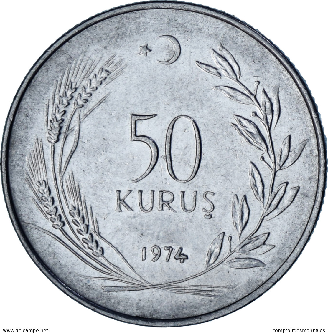 Turquie, 50 Kurus, 1974 - Turquie