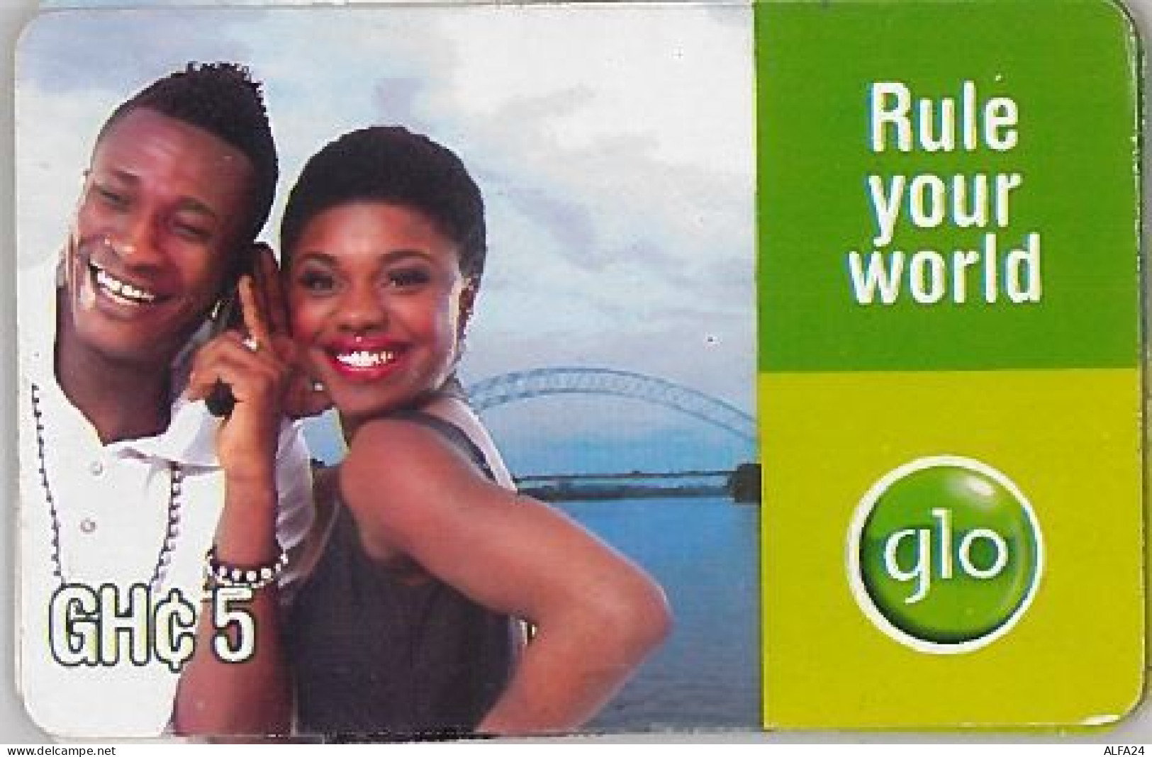 PREPAID PHONE CARD GHANA (U.41.8 - Ghana