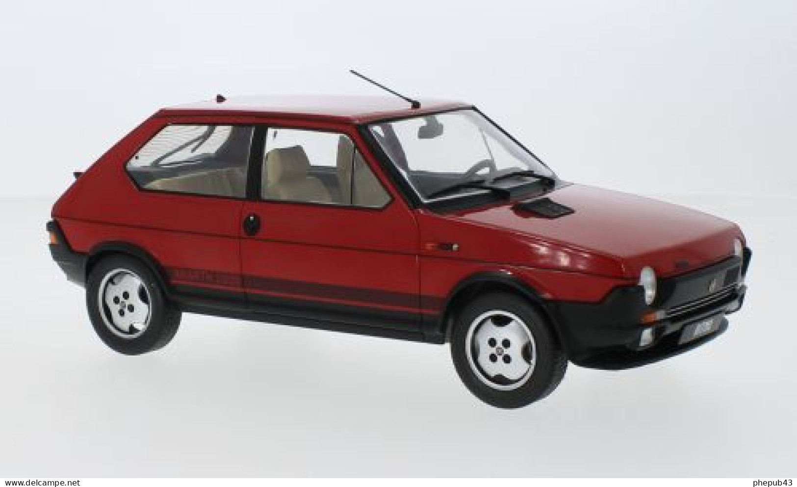 Fiat Ritmo TC 125 Abarth - 1980 - Red - Model Car Group (1:18) - Other & Unclassified
