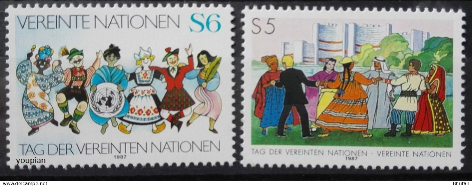 United Nations 1987, United Nations Day, MNH Stamps Set - Ungebraucht