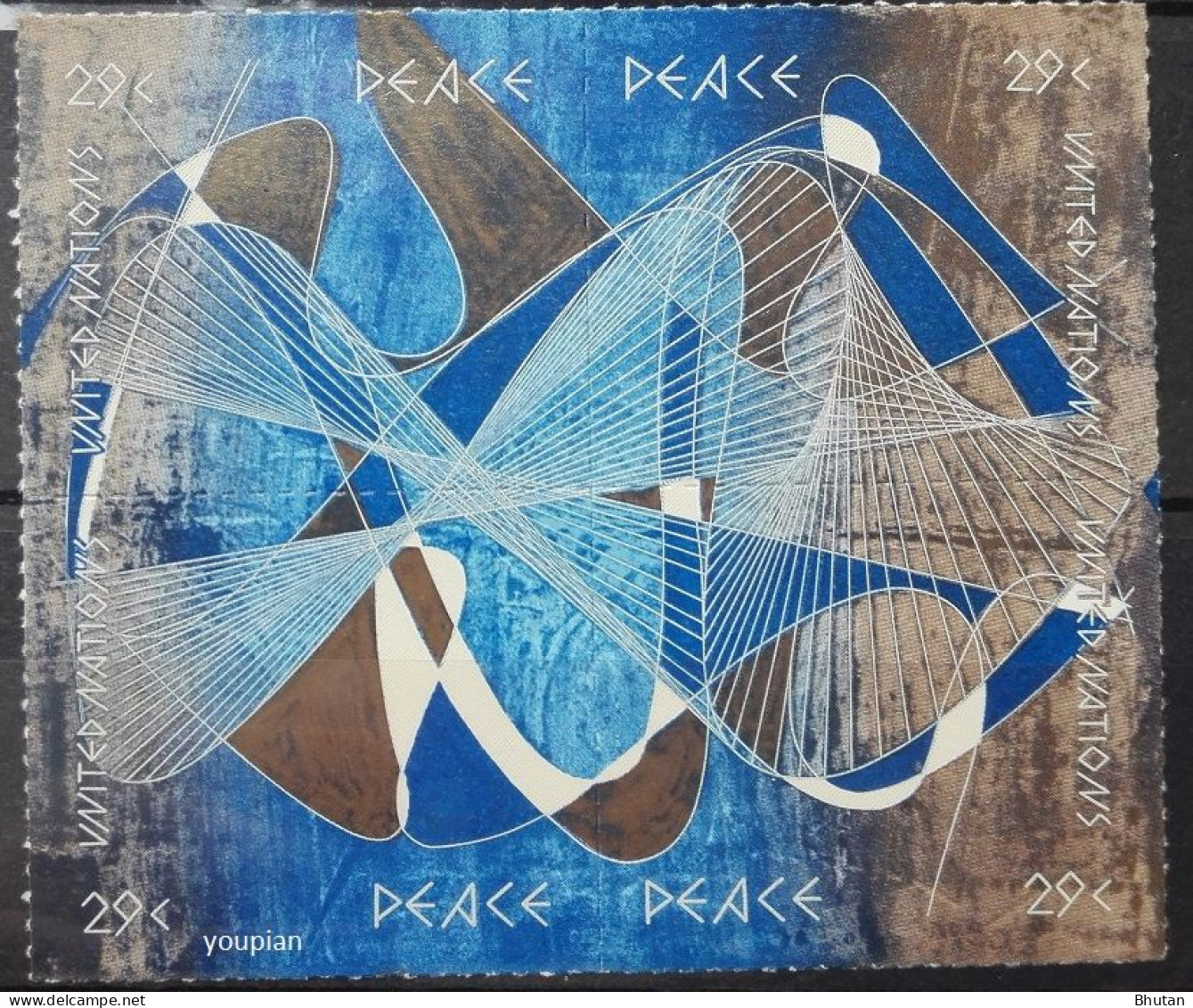 United Nations 1993, Peace, MNH S/S - Nuevos