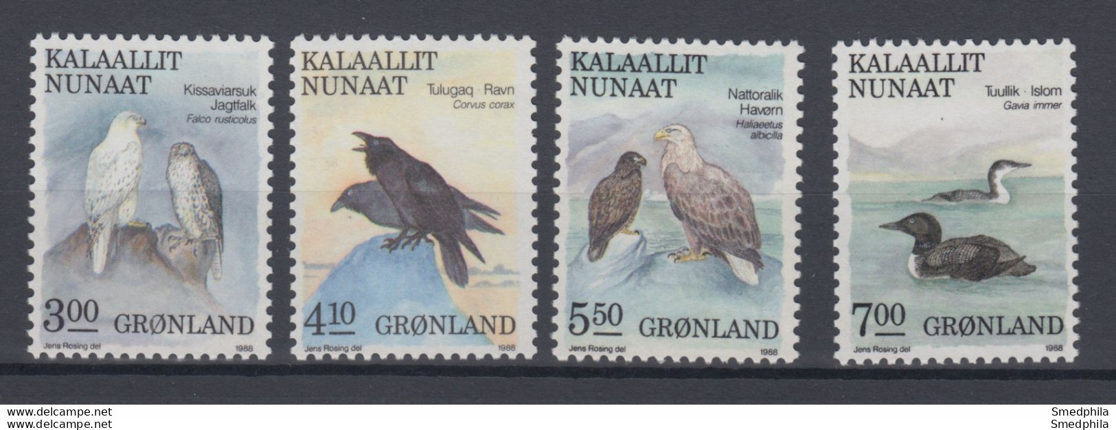 Greenland 1988 - Michel 181-184 MNH ** - Ungebraucht