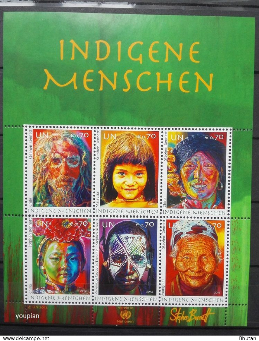 United Nations 2009, Indigenous People, MNH S/S - Nuevos