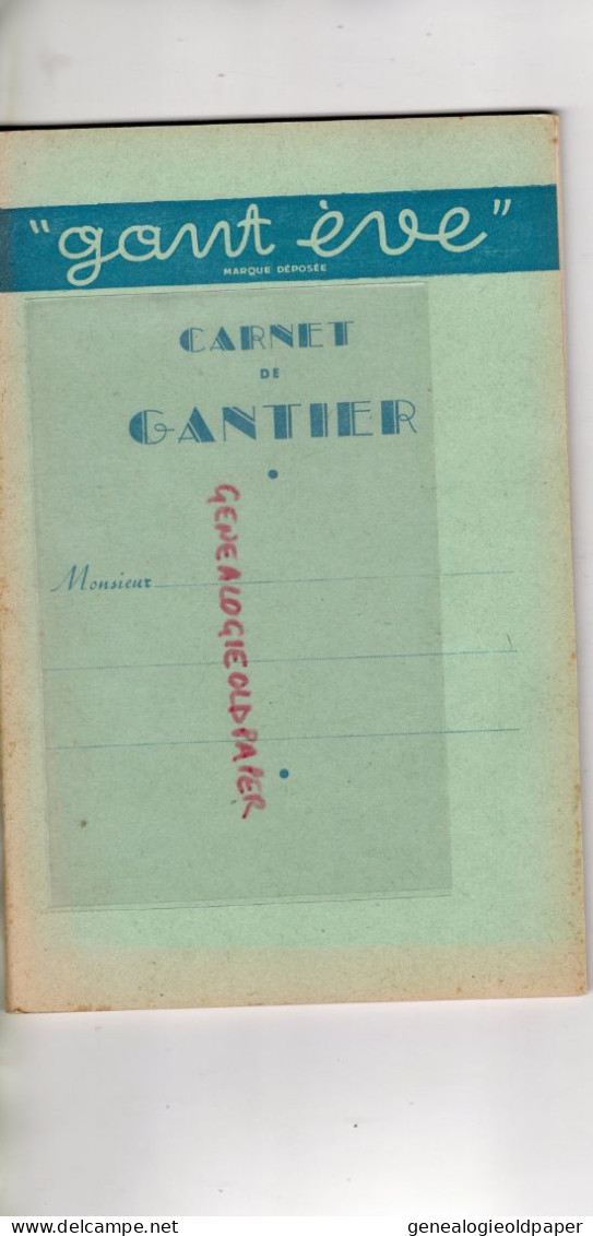 87-SAINT  ST JUNIEN- RARE LIVRET CARNET DE GANTIER GANT EVE- GANTERIE - Limousin