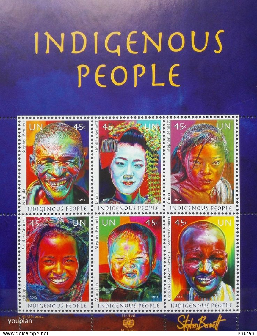 United Nations 2009, Indigenous People, MNH S/S - Unused Stamps