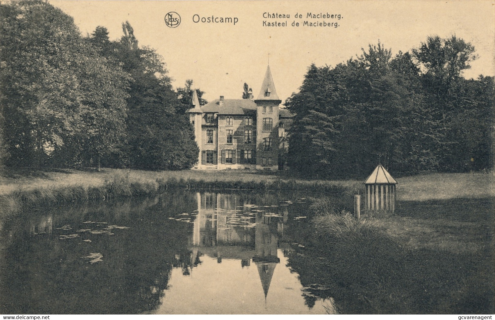 OOSTKAMP    KASTEEL DE MACIEBERG     2 SCANS - Oostkamp