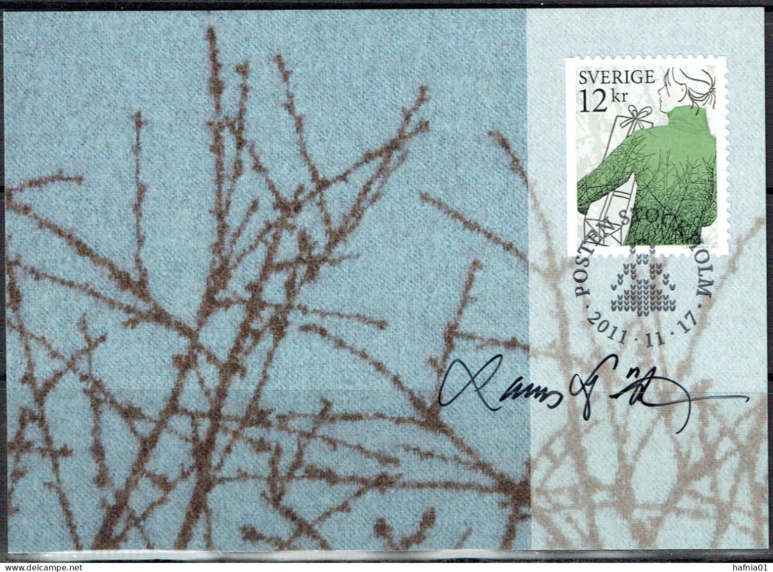 Martin Mörck. Sweden 2011. Knit Wear. Michel 2849-2854 Maxi Cards. Signed. - Maximum Cards & Covers