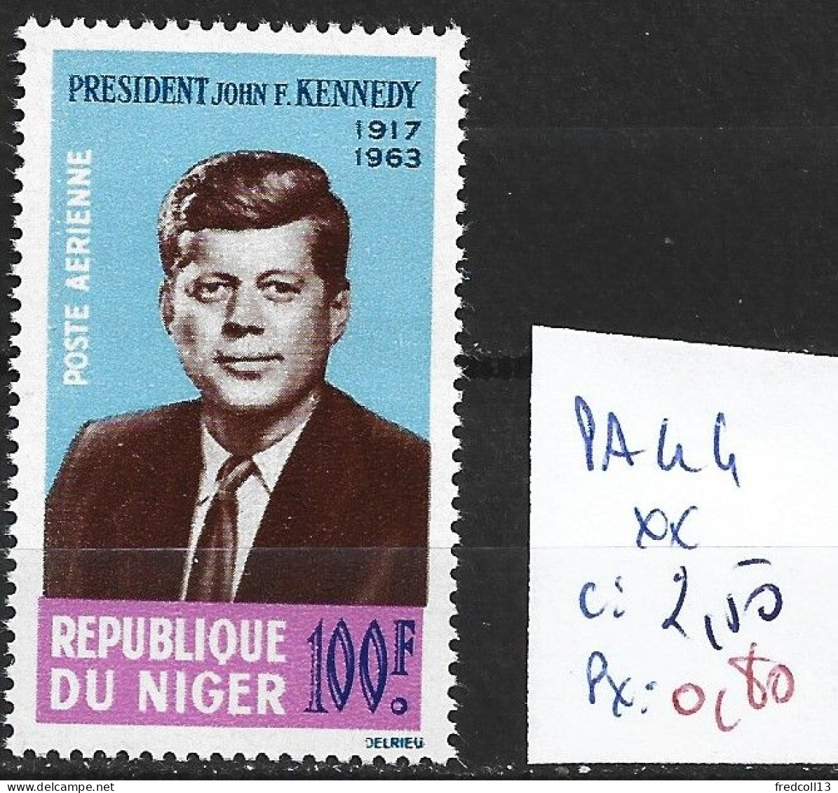 NIGER PA 44 ** Côte 2.50 € - Kennedy (John F.)