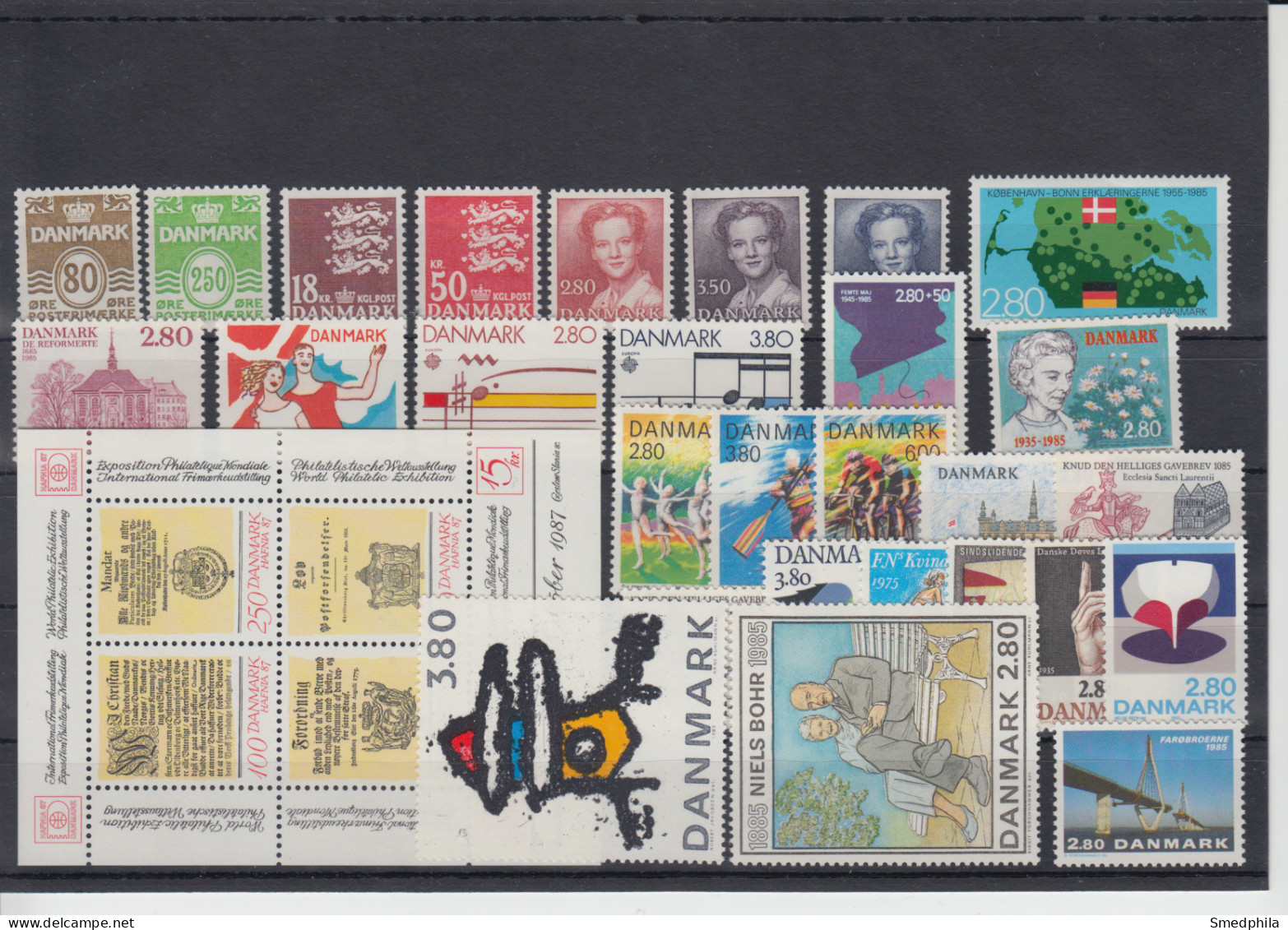 Denmark 1985 - Full Year MNH ** - Années Complètes