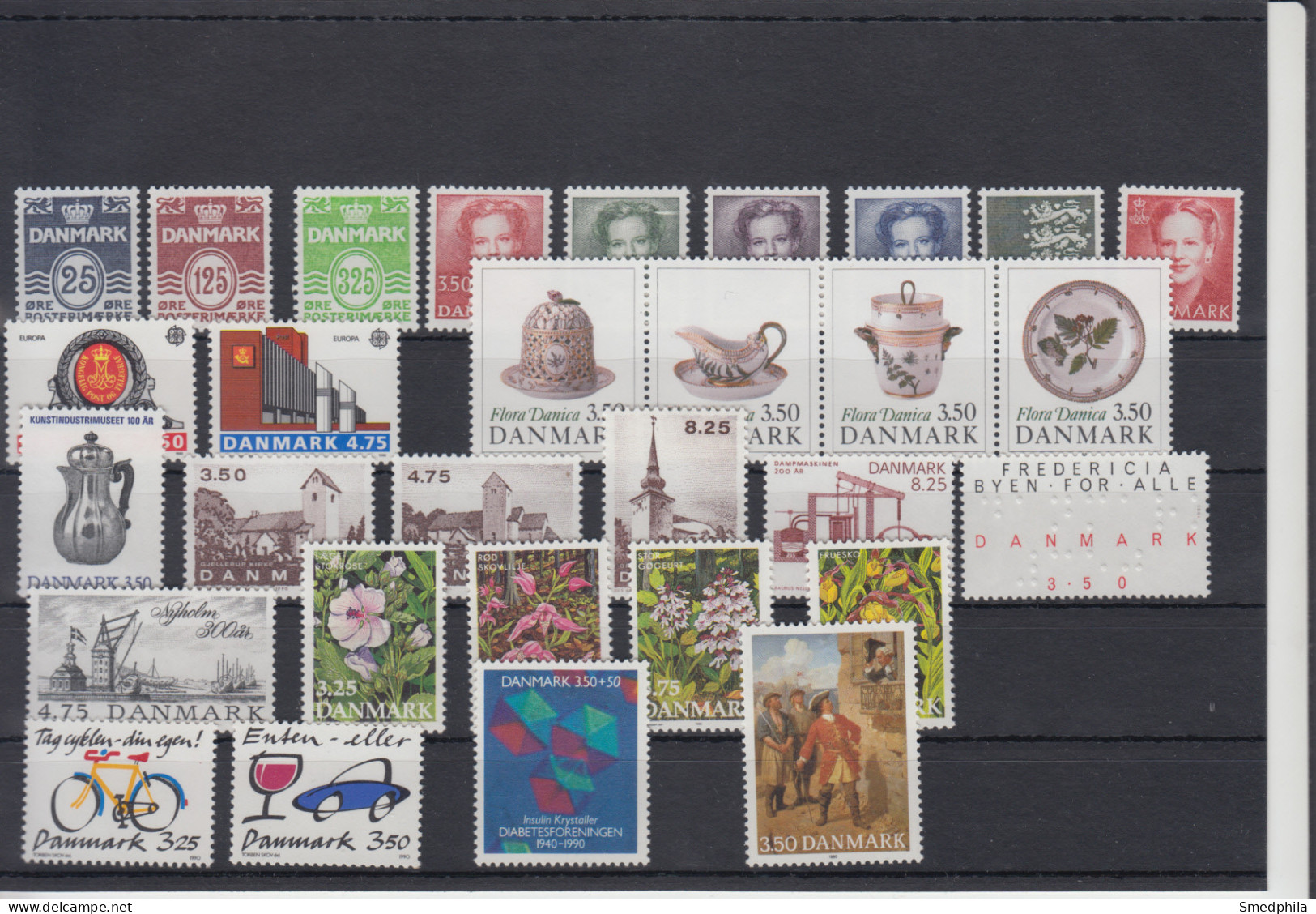 Denmark 1990 - Full Year MNH ** - Années Complètes