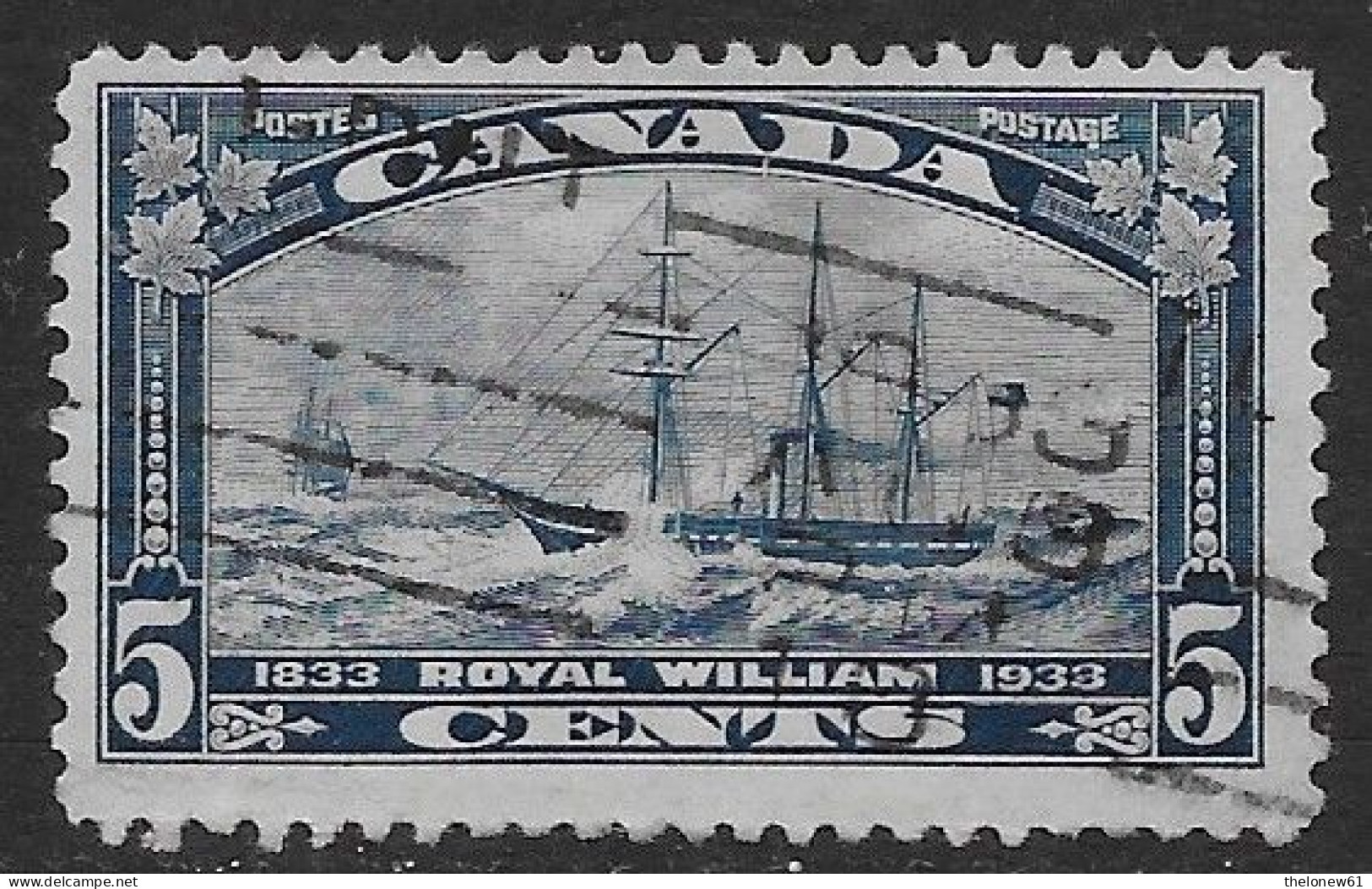 Canada 1933 Atlantic Crossing Mi N.174 US - Oblitérés