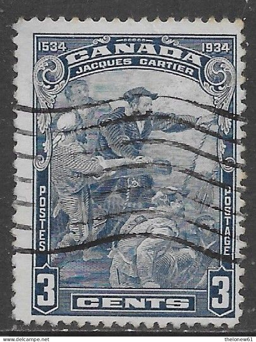 Canada 1934 Jacques Cartier Mi N.175 US - Oblitérés