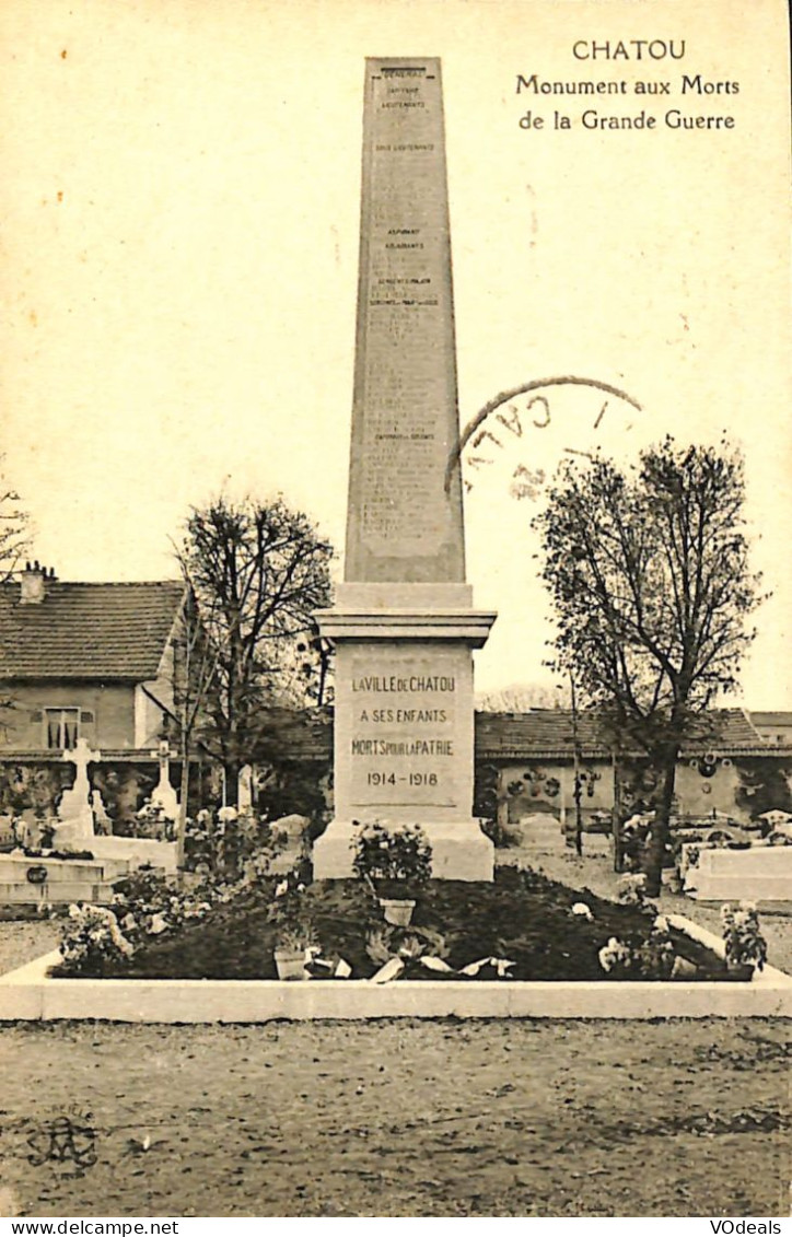 France - (78) Yvelines - Chatou - Monument Aux Morts De La Grande Guerre - Chatou