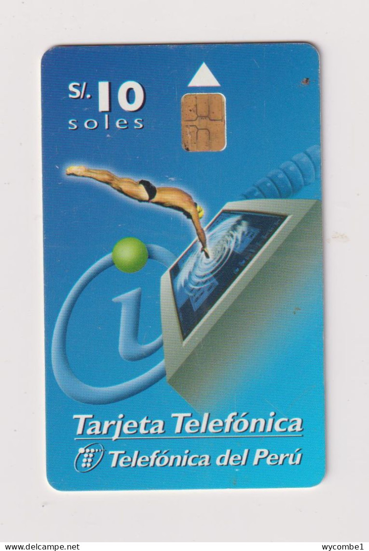 PERU  - Diver Chip Phonecard - Peru