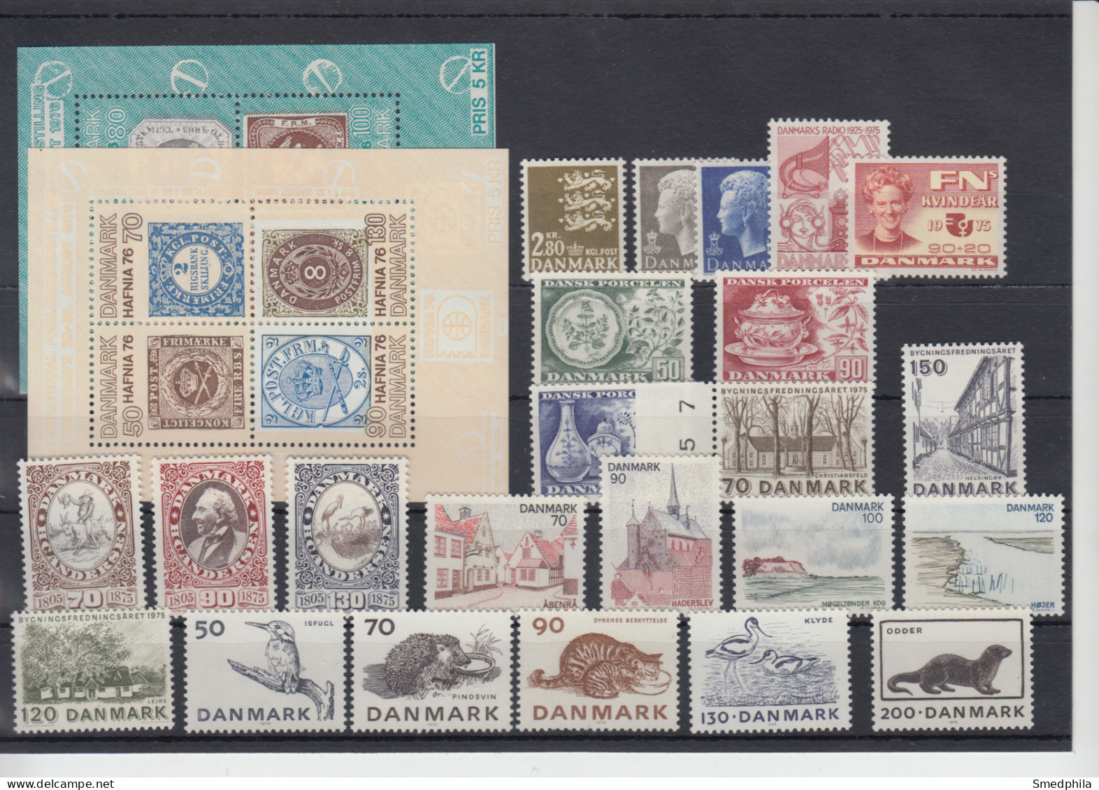 Denmark 1975 - Full Year MNH ** - Full Years