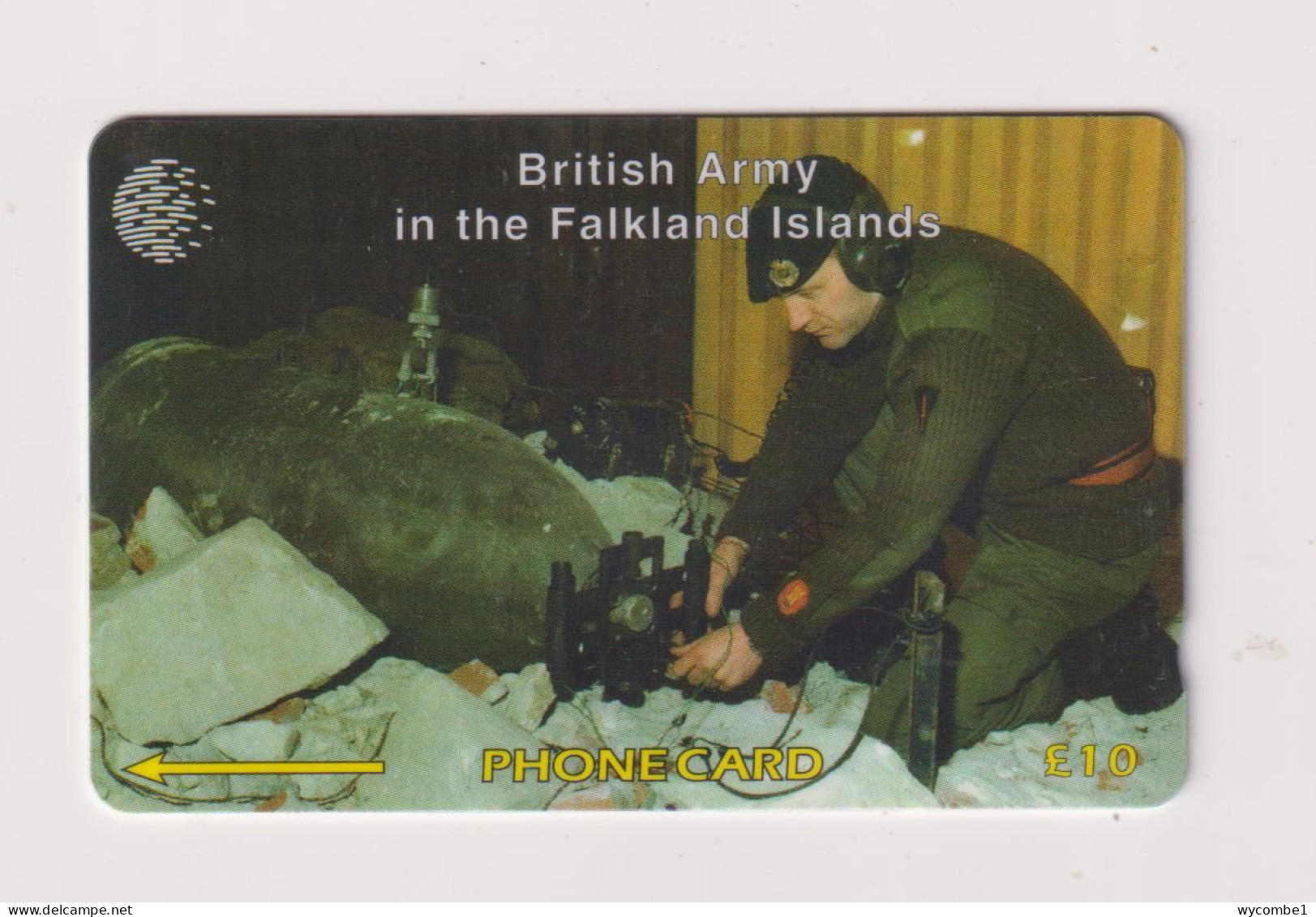 FALKLAND ISLANDS  - Royal Engineers GPT Magnetic Phonecard - Islas Malvinas