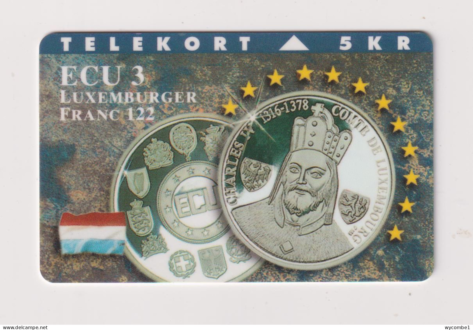 DENMARK  - Coins  Magnetic Phonecard - Dänemark