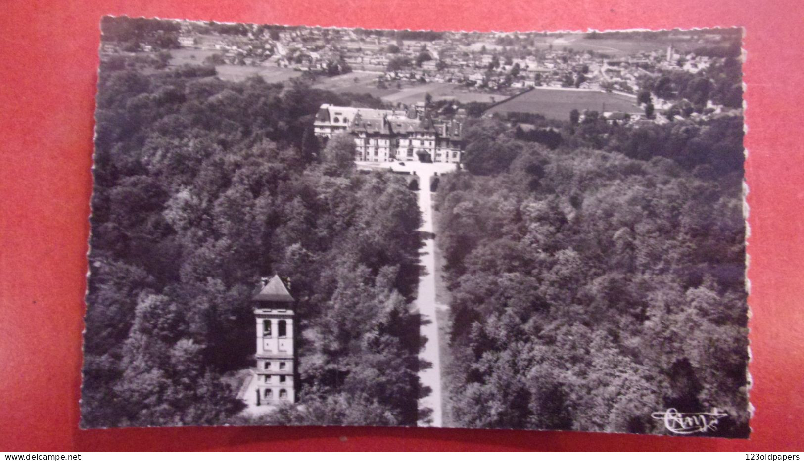 GOUVIEUX VUE AERIENNE  PENSIONNAT - Gouvieux