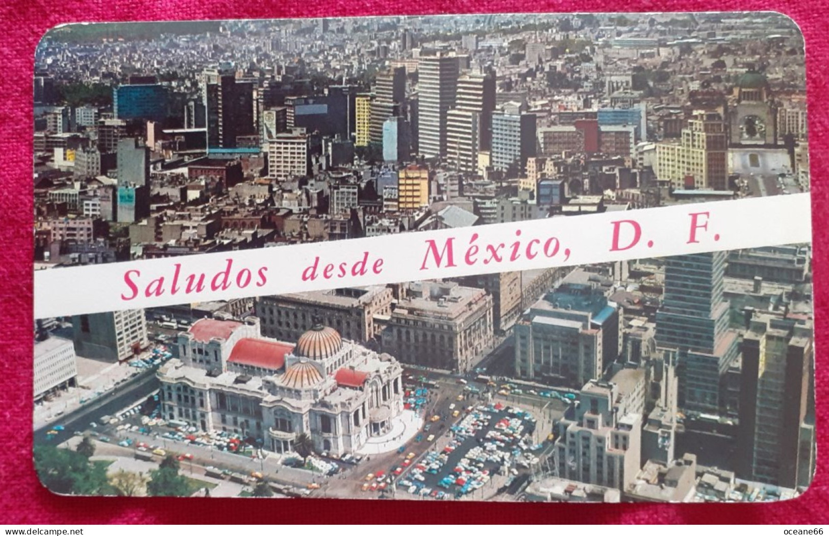 Mexique Saludos Desde Mexico D.F. Vista Panoramica - Mexique
