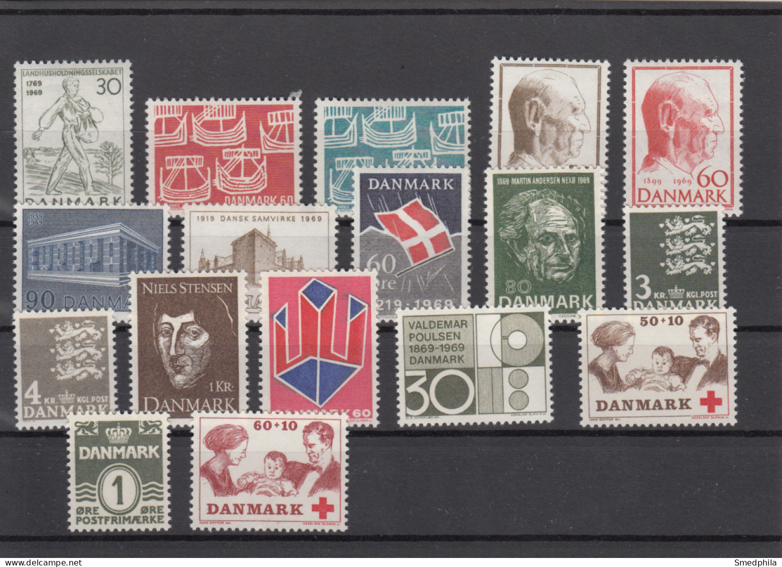 Denmark 1969 - Full Year MNH ** - Années Complètes