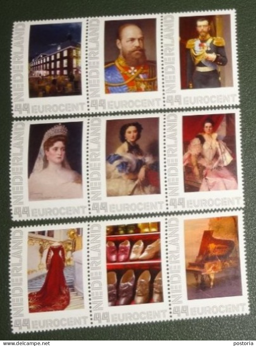 Nederland - NVPH - Uit  PP20 - 2009 - Persoonlijke Postfris - 3 Stroken Van 3 - Hermitage Amsterdam - Persoonlijke Postzegels