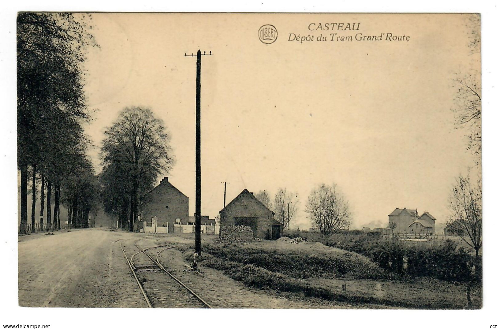 Casteau  Soignies   Dépôt Du Tram Grand'Route - Soignies