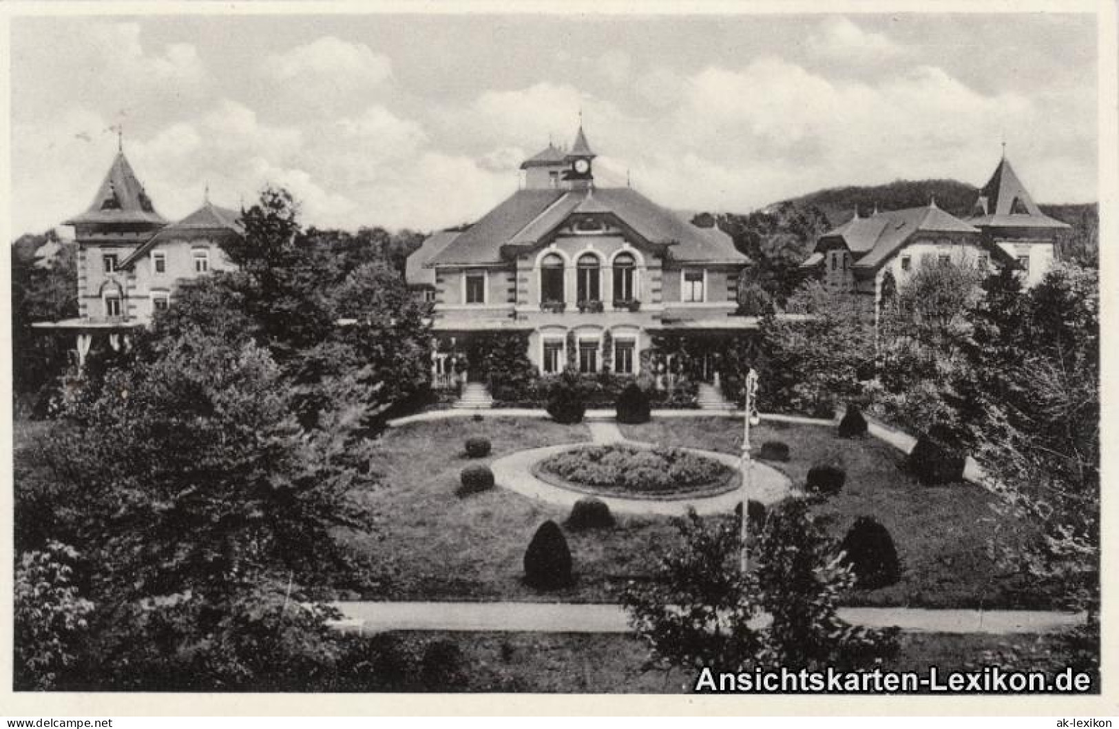 Ansichtskarte Coswig (Sachsen) Heilstätte Lindenhof 1932  - Coswig