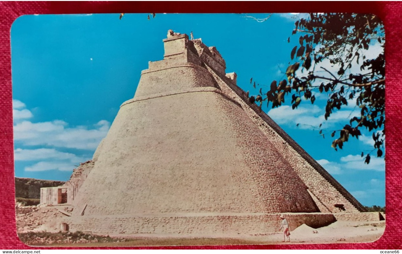 Mexique Templo Del Adivino Uxmal Yucatan Temple Of The MagicianMexico - Mexique