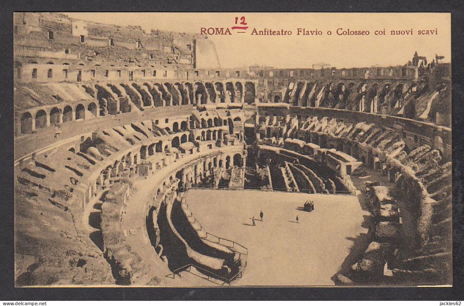 085912/ ROMA, Anfiteatro Flavio O Colosseo Coi Nuovi Scavi - Colosseum