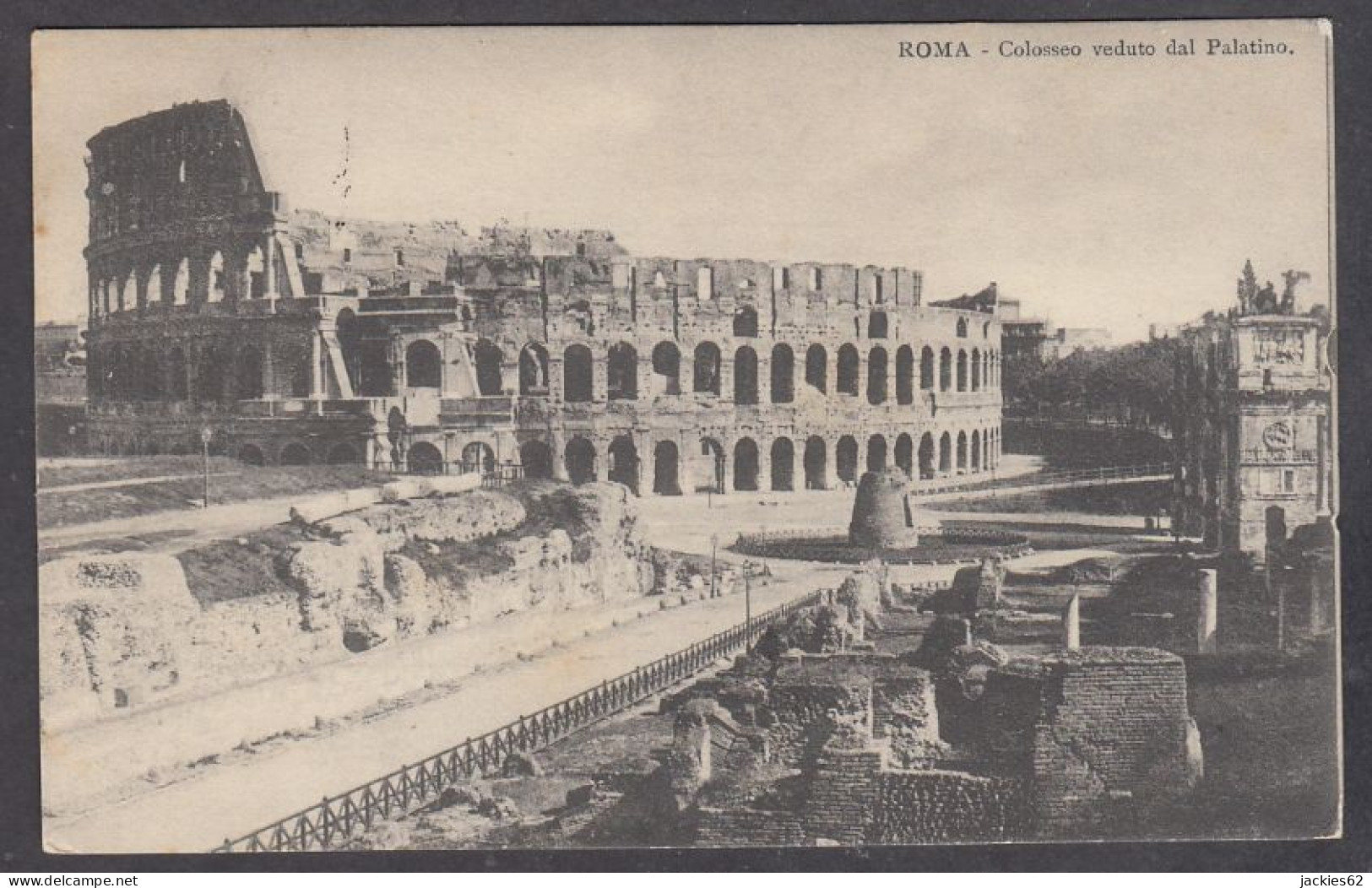 120143/ ROMA, Il Colosseo Veduto Dal Palatino - Colosseum