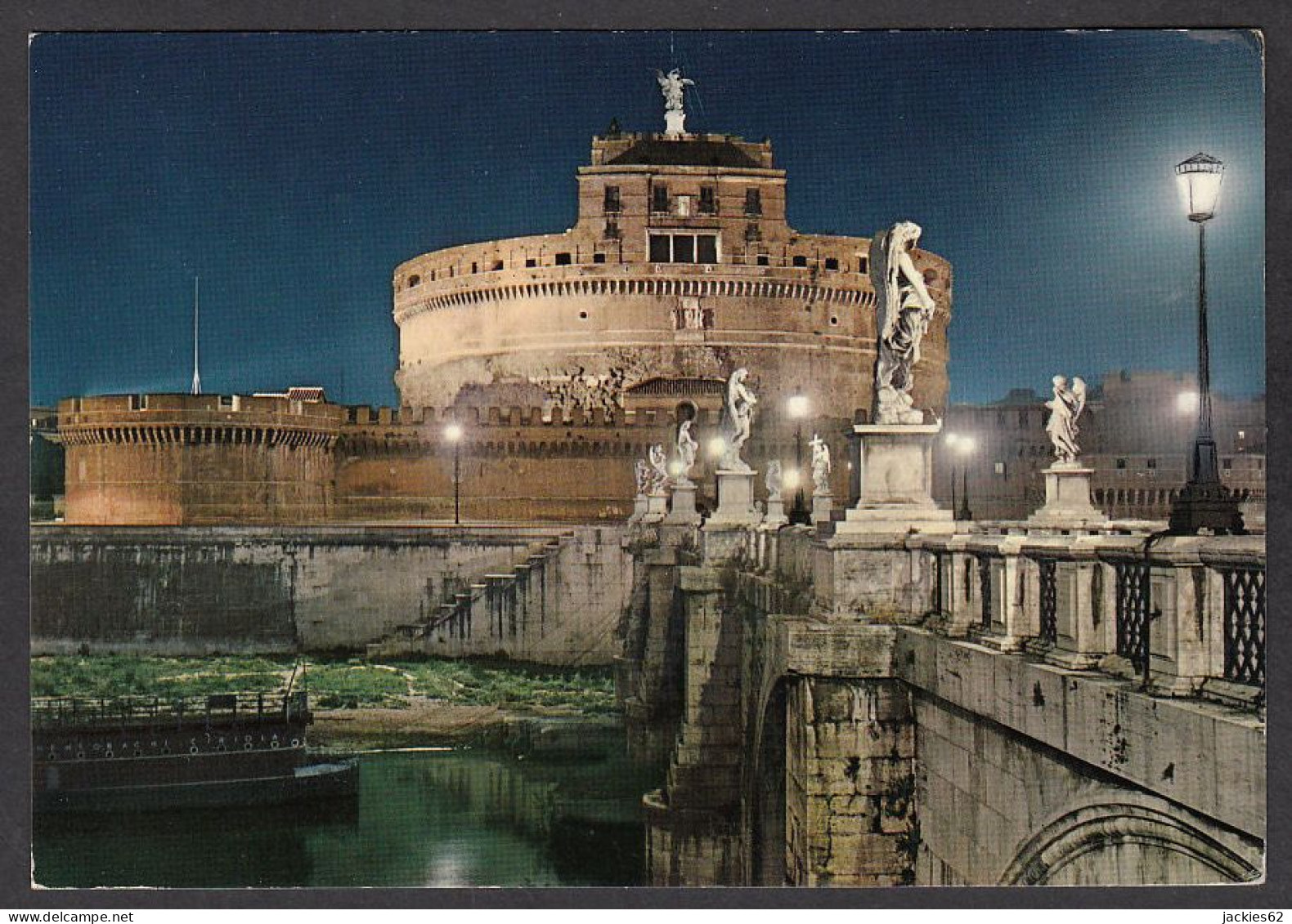 080830/ ROMA Di Notte, Ponte E Castel Sant'Angelo - Castel Sant'Angelo