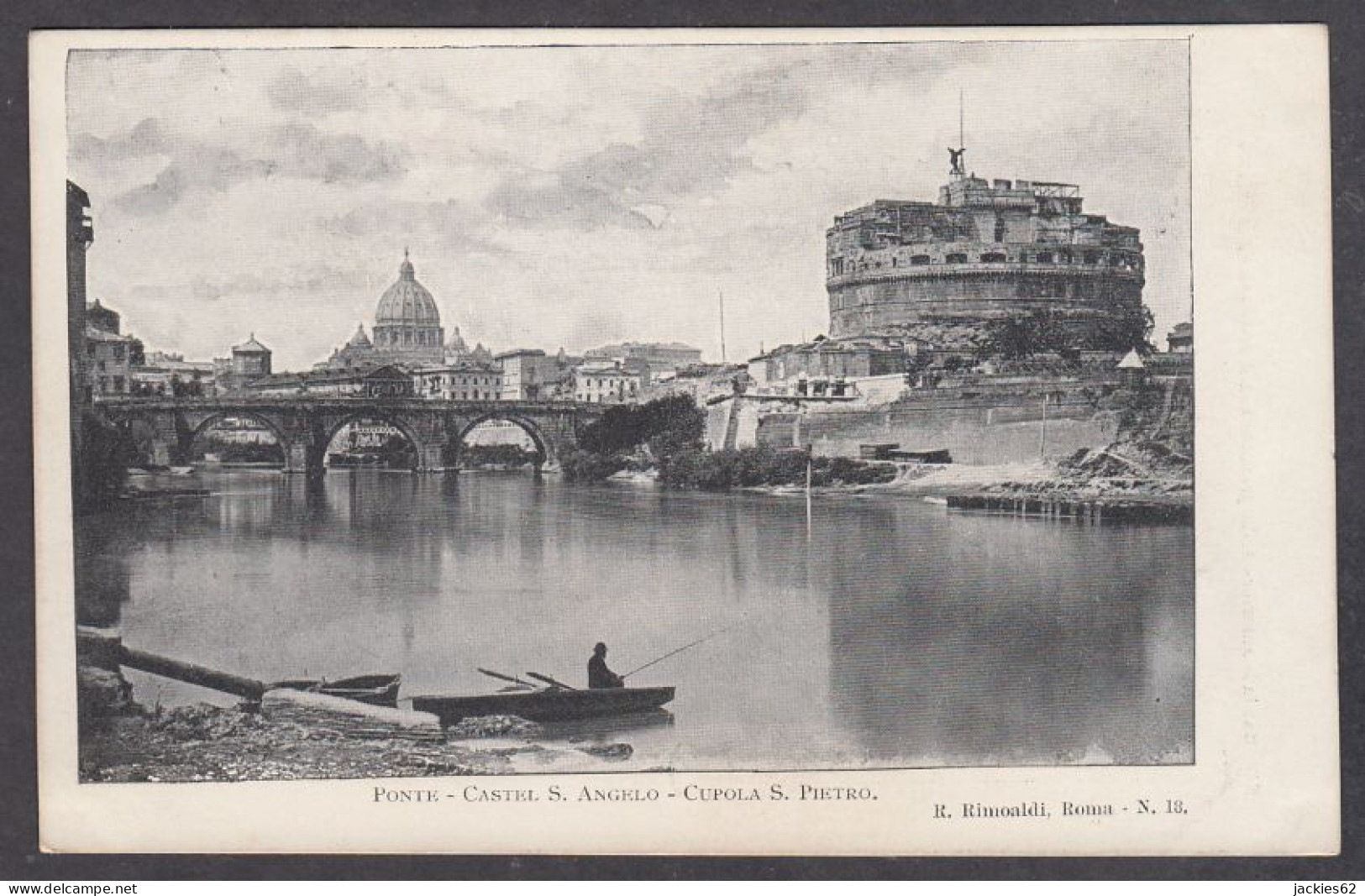 120137/ ROMA, Ponte – Castel Sant'Angelo E Cupola Di S. Pietro - Castel Sant'Angelo