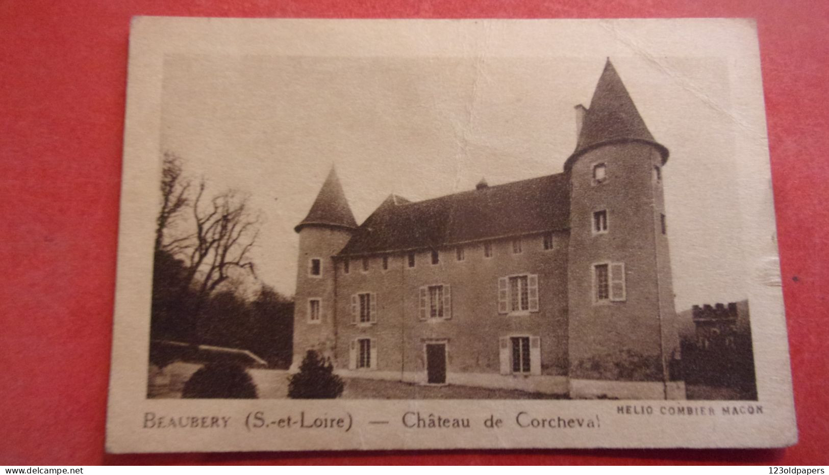 IMAGE QUINTONINE Beaubery-Environs De Vérovres-(Charolles-Saône Et Loire)-Château De Corcheval - Charolles