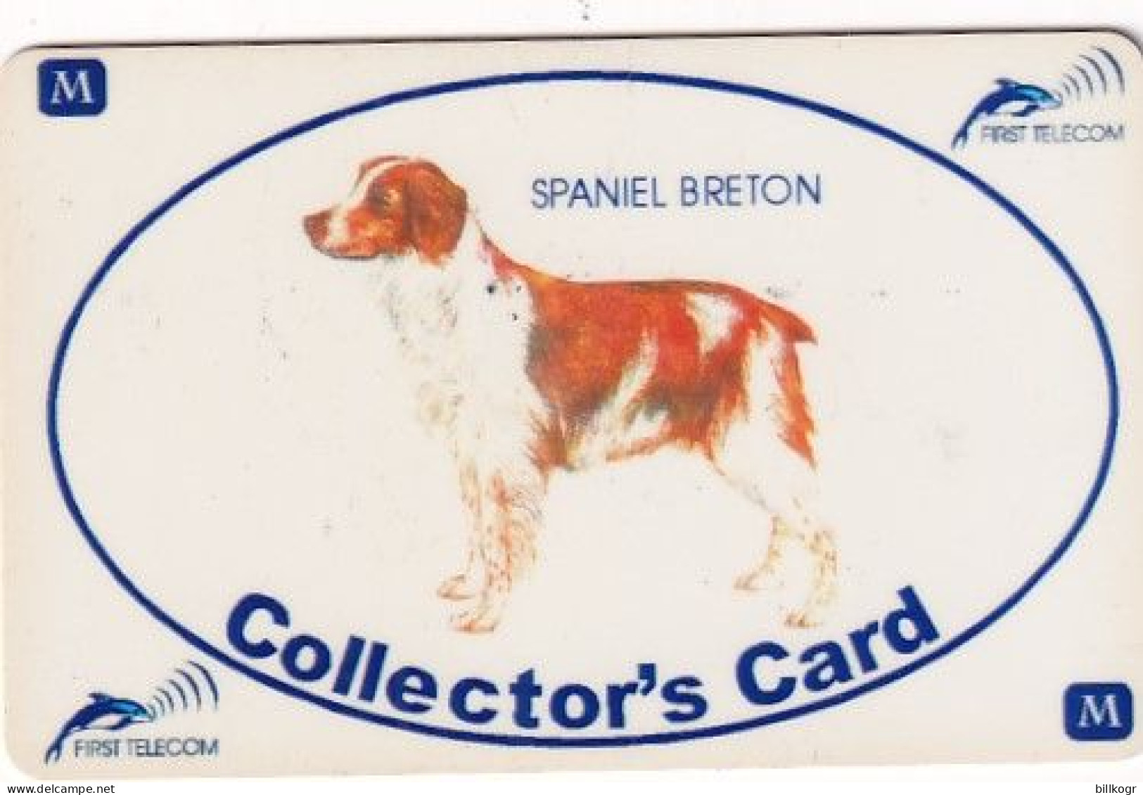 GREECE - Dog/Soaniel Breton, First Telecom Prepaid Card 10 Euro, Titage 100, 03/03, Used - Griechenland