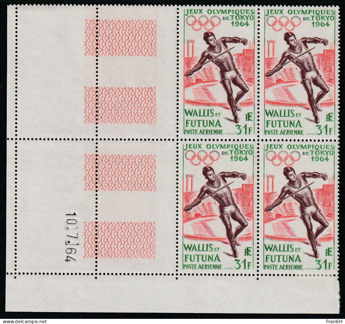 WALLIS - PA N° 21  Bloc De 4 Coin Daté - Neufs ** - MNH - Neufs